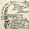 Slavko Kopac, Exposition invitation, 1949